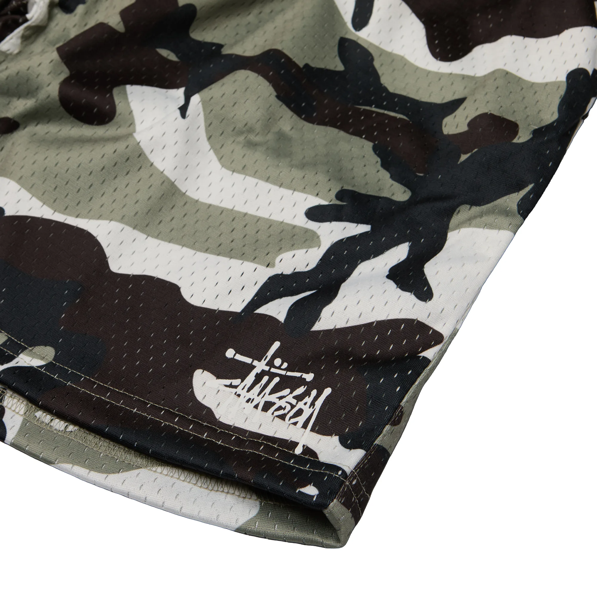 Шорты Stussy Basic Mesh Short 'Snow Camo'