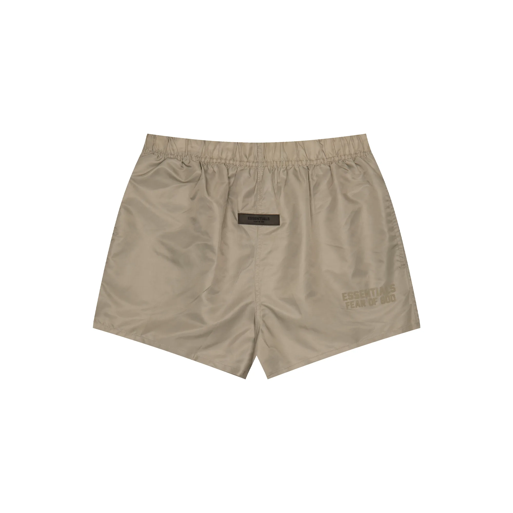 Шорты Fear of God Essentials Nylon Running Shorts 'Wood'