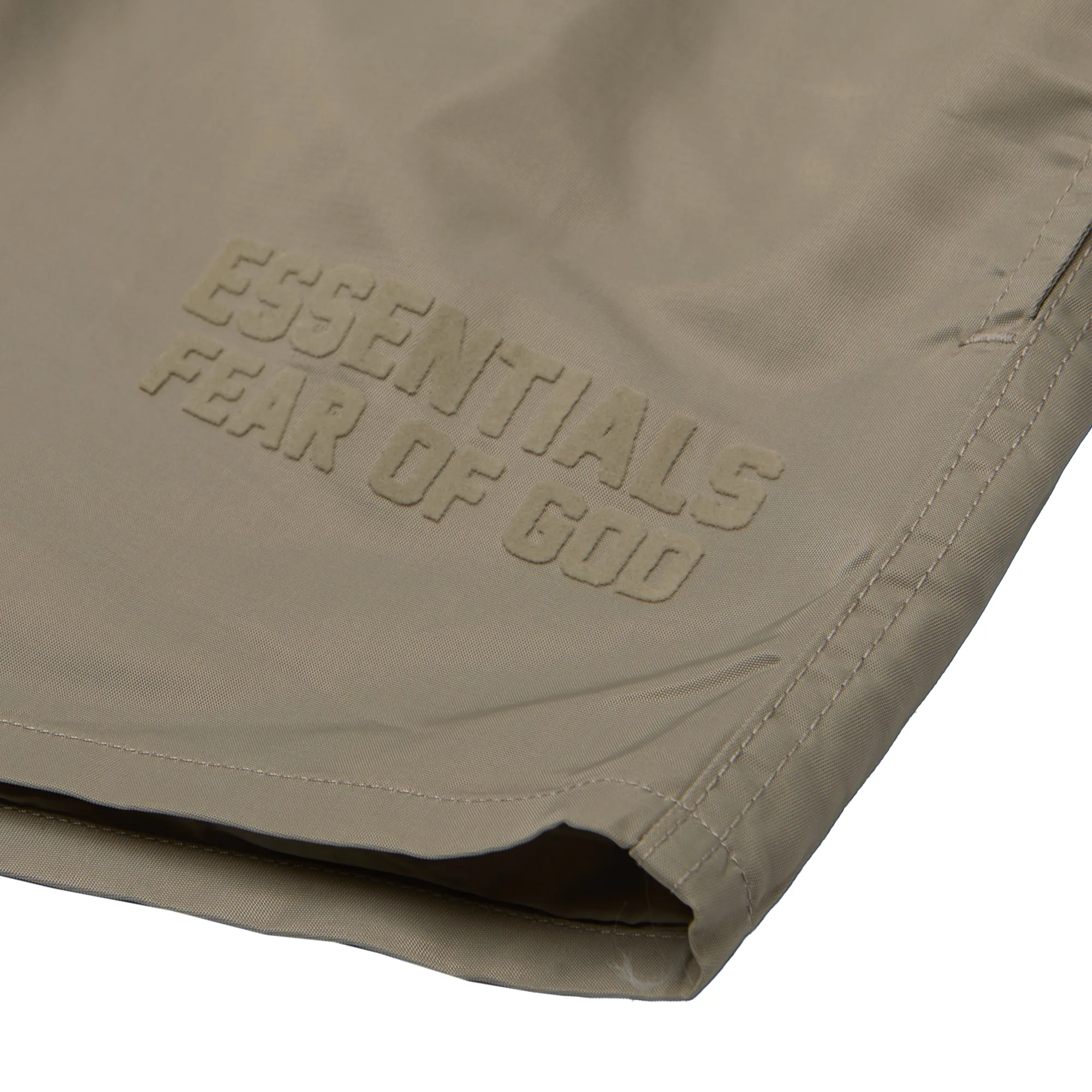 Шорты Fear of God Essentials Nylon Running Shorts 'Wood'