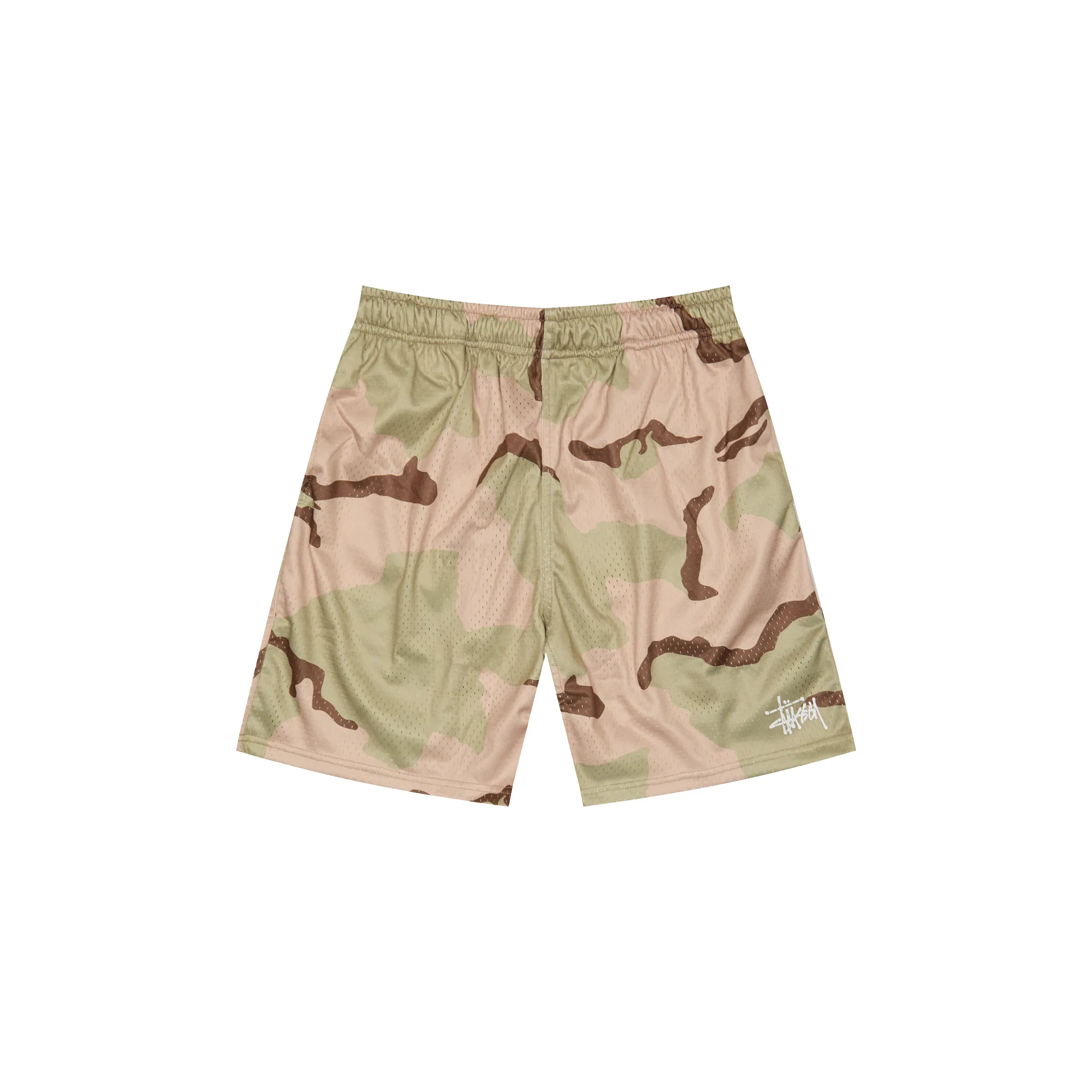 Шорты Stussy Basic Mesh Short 'Sand Camo'