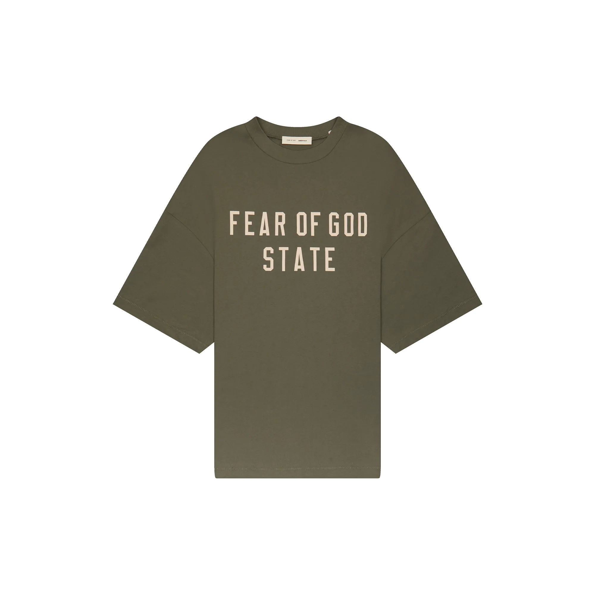 Футболка Fear of God Essentials 90's Fit T-Shirt 'Moss'