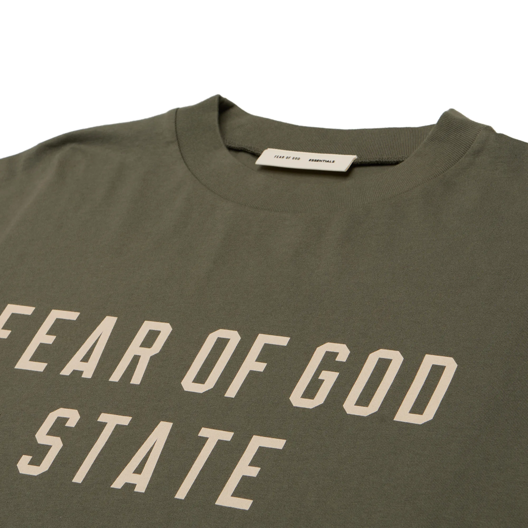 Футболка Fear of God Essentials 90's Fit T-Shirt 'Moss'