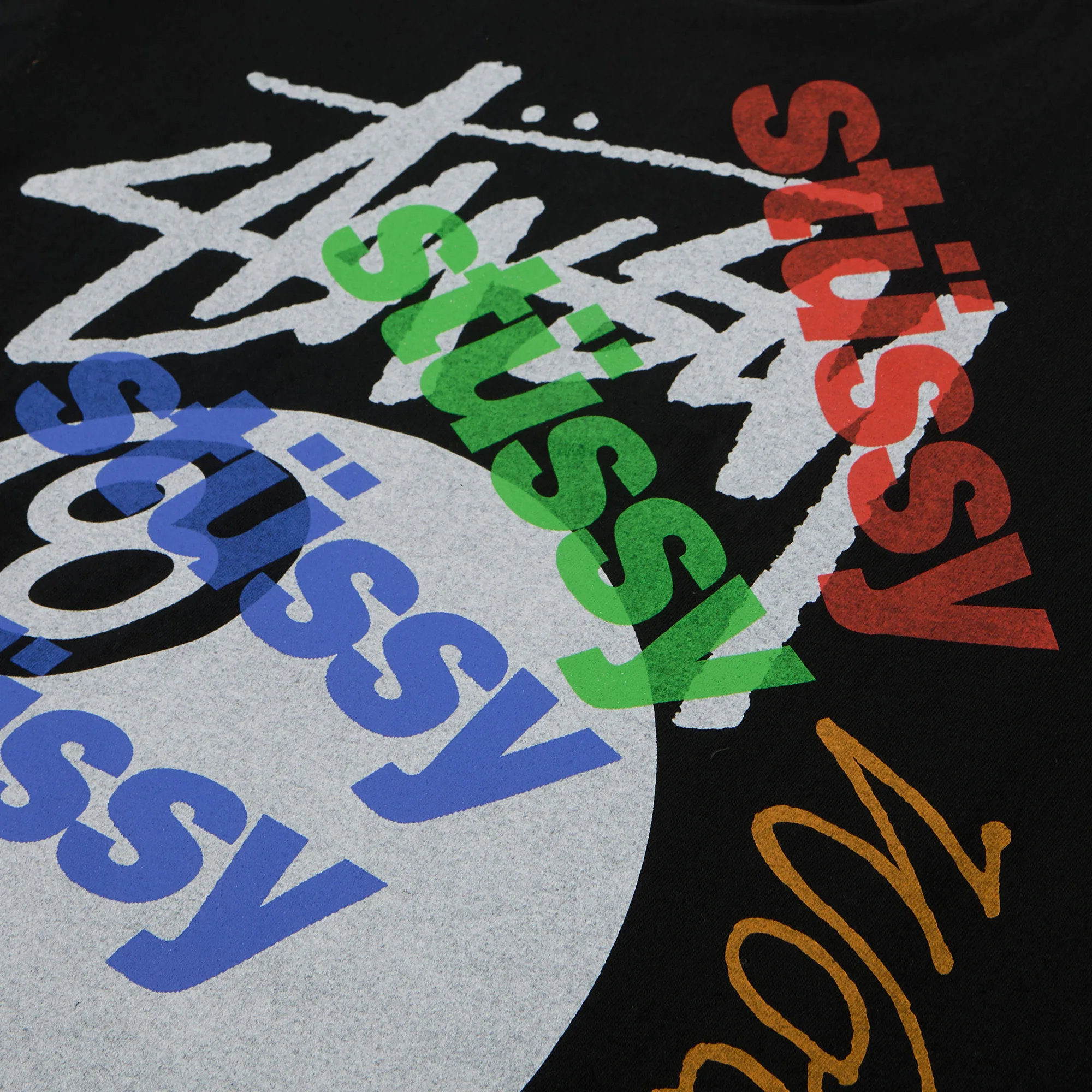 Футболка Stussy Test Strike Pigment Dyed Tee 'Black'