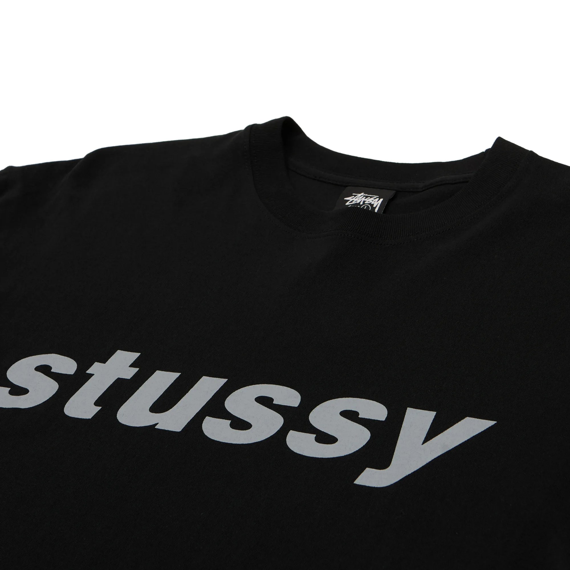 Футболка Stussy Shark Pigment Dyed Tee Faded 'Black'