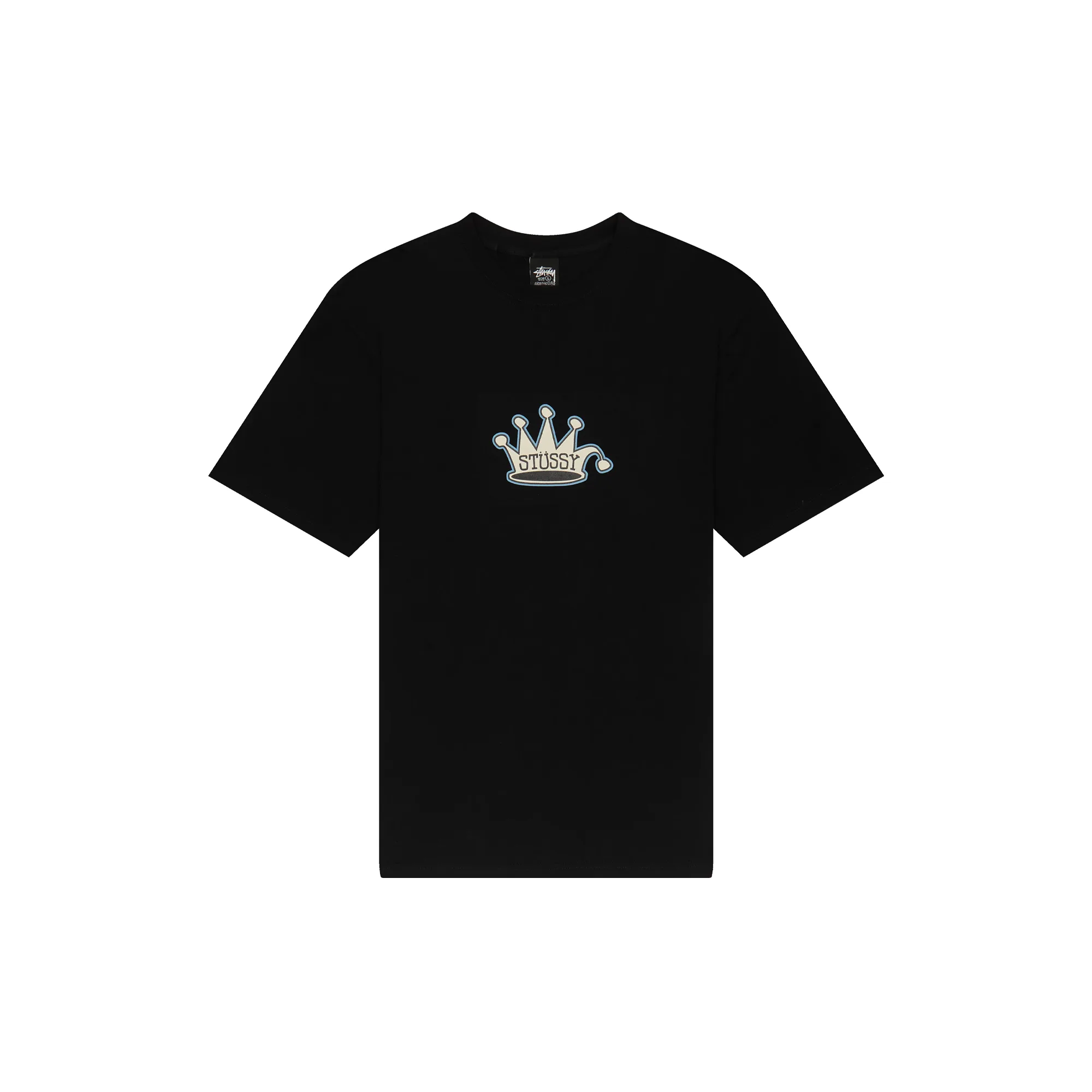 Футболка Stussy King Crown Tee 'Black'