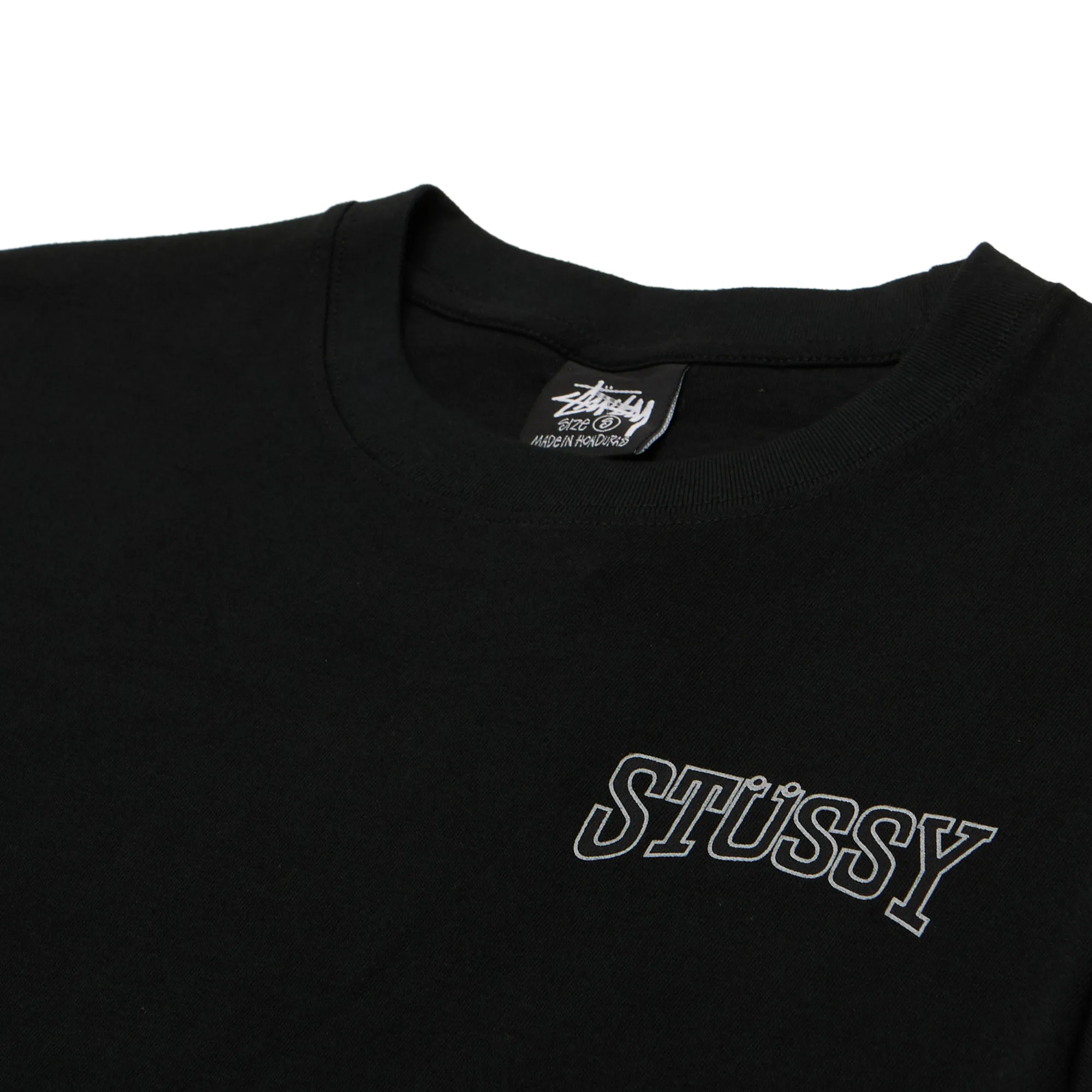 Футболка Stussy Tough Tread Tee 'Black'