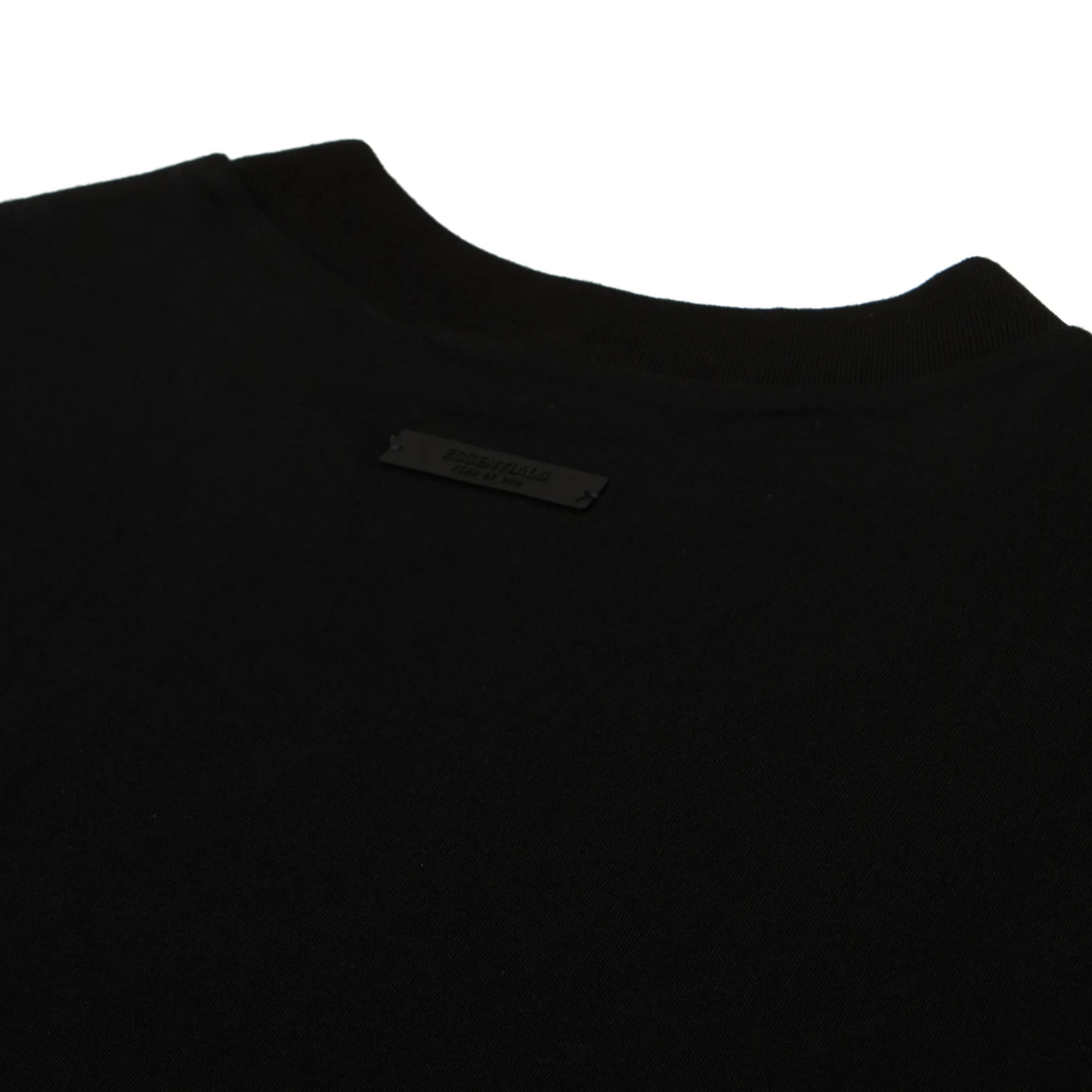 Футболка Fear of God Essentials Jersey Crewneck Tee 'Black'