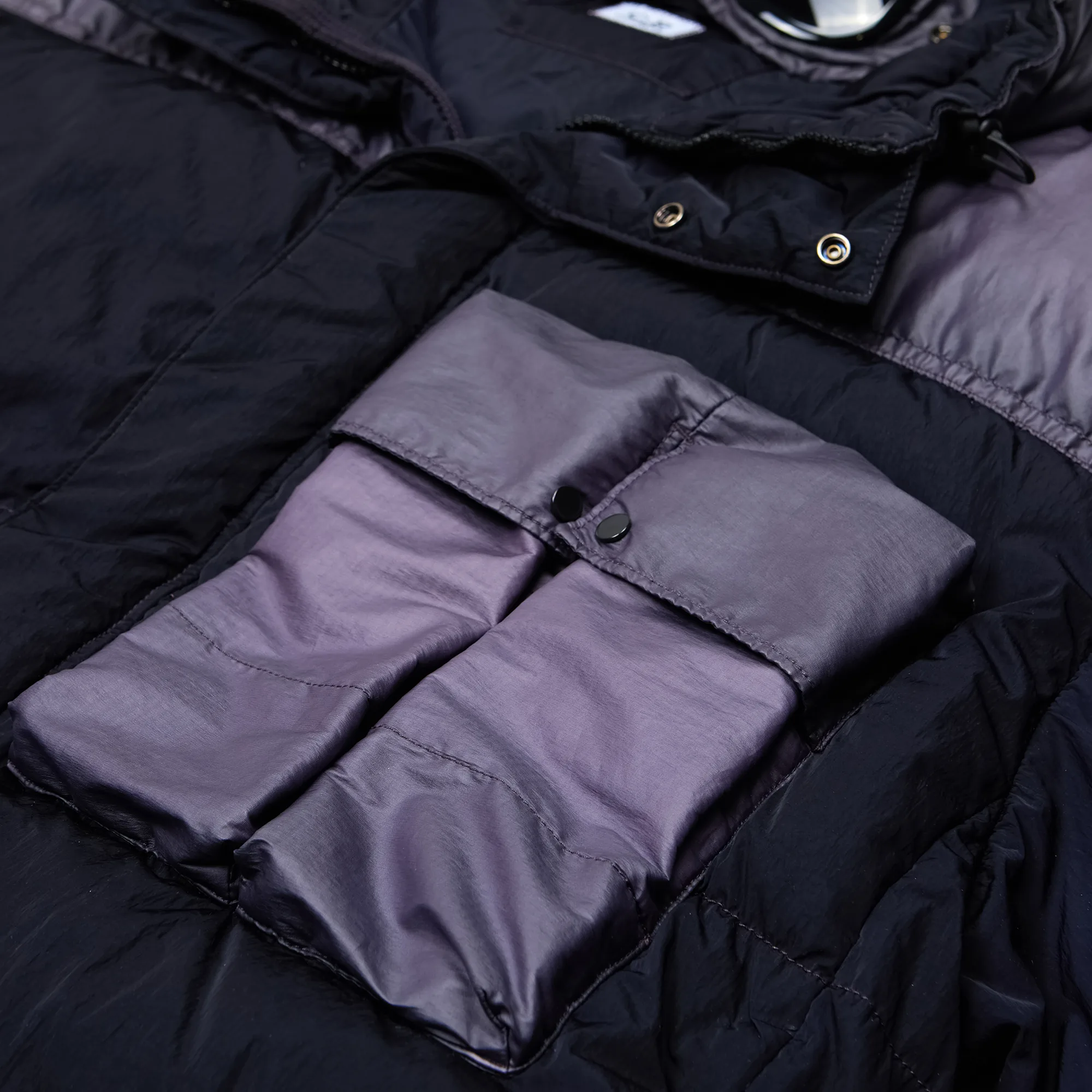 Пуховик C.P. Company Eco Chrome-R Mixed Goggle Down