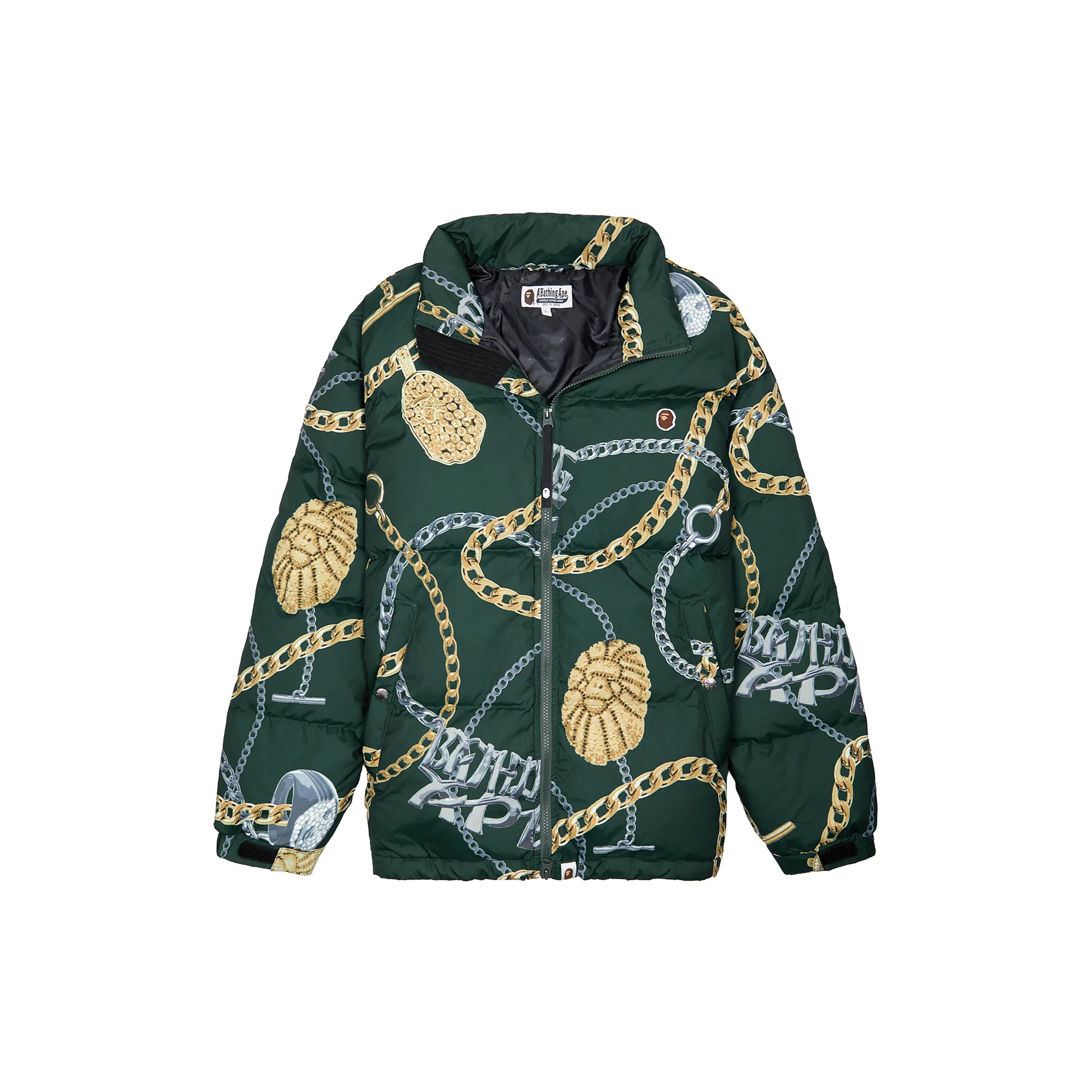 BAPE Jewels Down Jacket Green