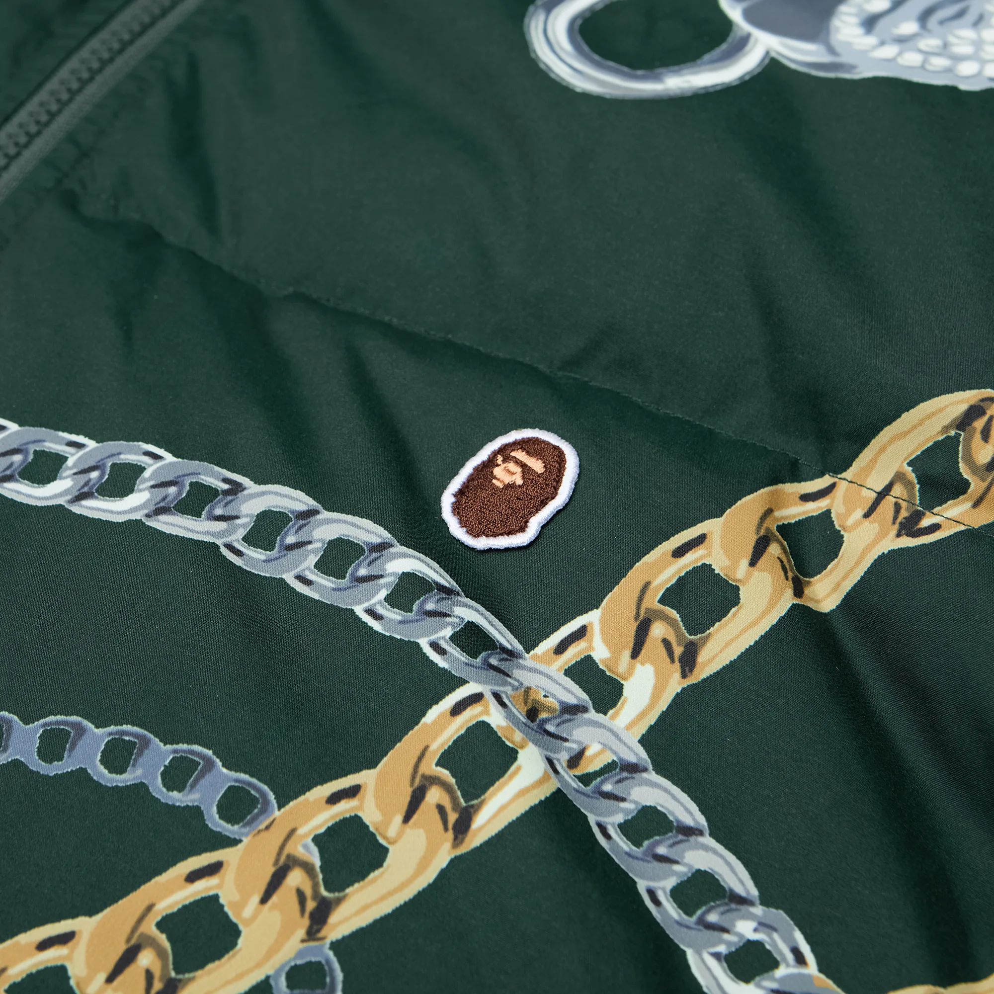 BAPE Jewels Down Jacket Green
