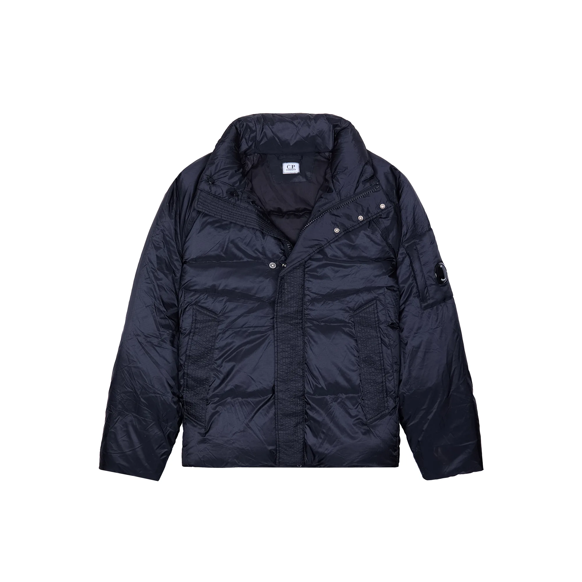 С.Р. Company Down Shield Hooded Lens Jacket Black