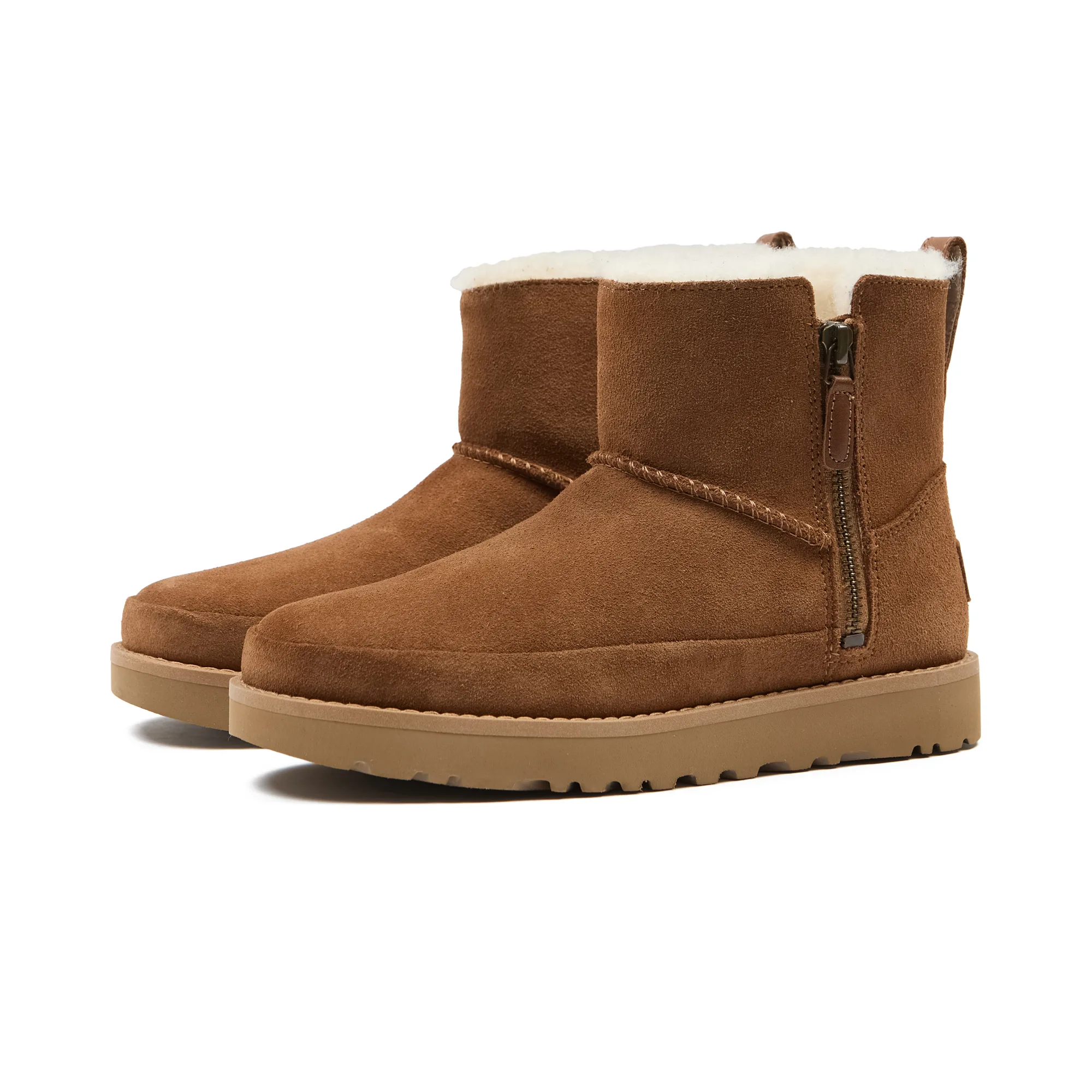 Полусапоги UGG Classic Zip Mini Chestnut