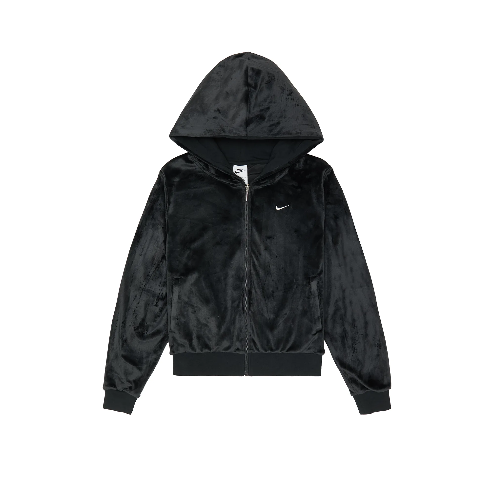 Спортивное зип худи женское Nike Sportswear Chill Knit Loose Velour Full-Zip Hoodie