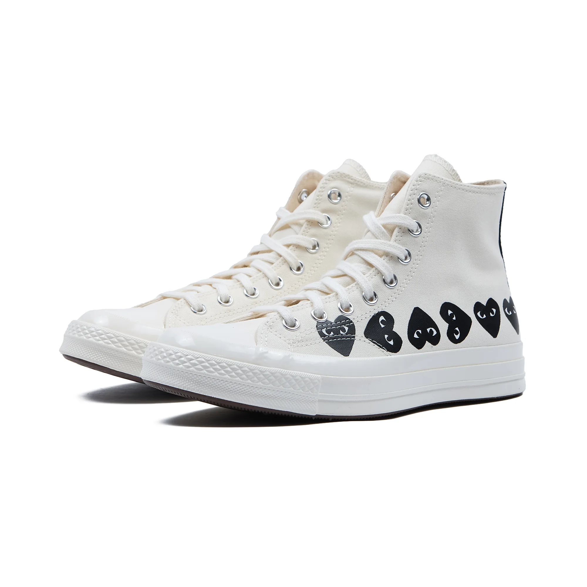 Кеды Converse х Comme des Garcons Play Chuck Taylor All Star 70 Multi Heart High