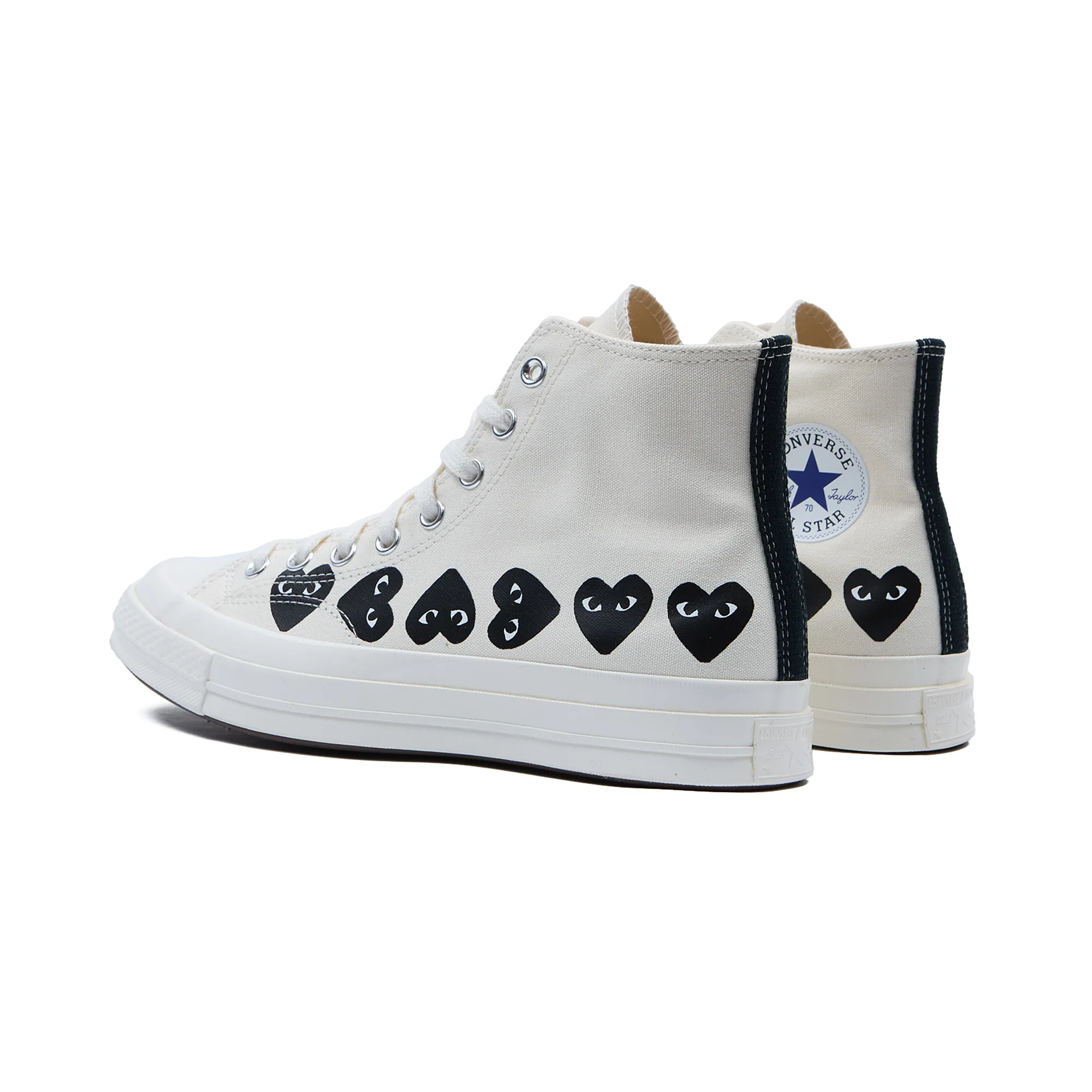 Кеды Converse х Comme des Garcons Play Chuck Taylor All Star 70 Multi Heart High