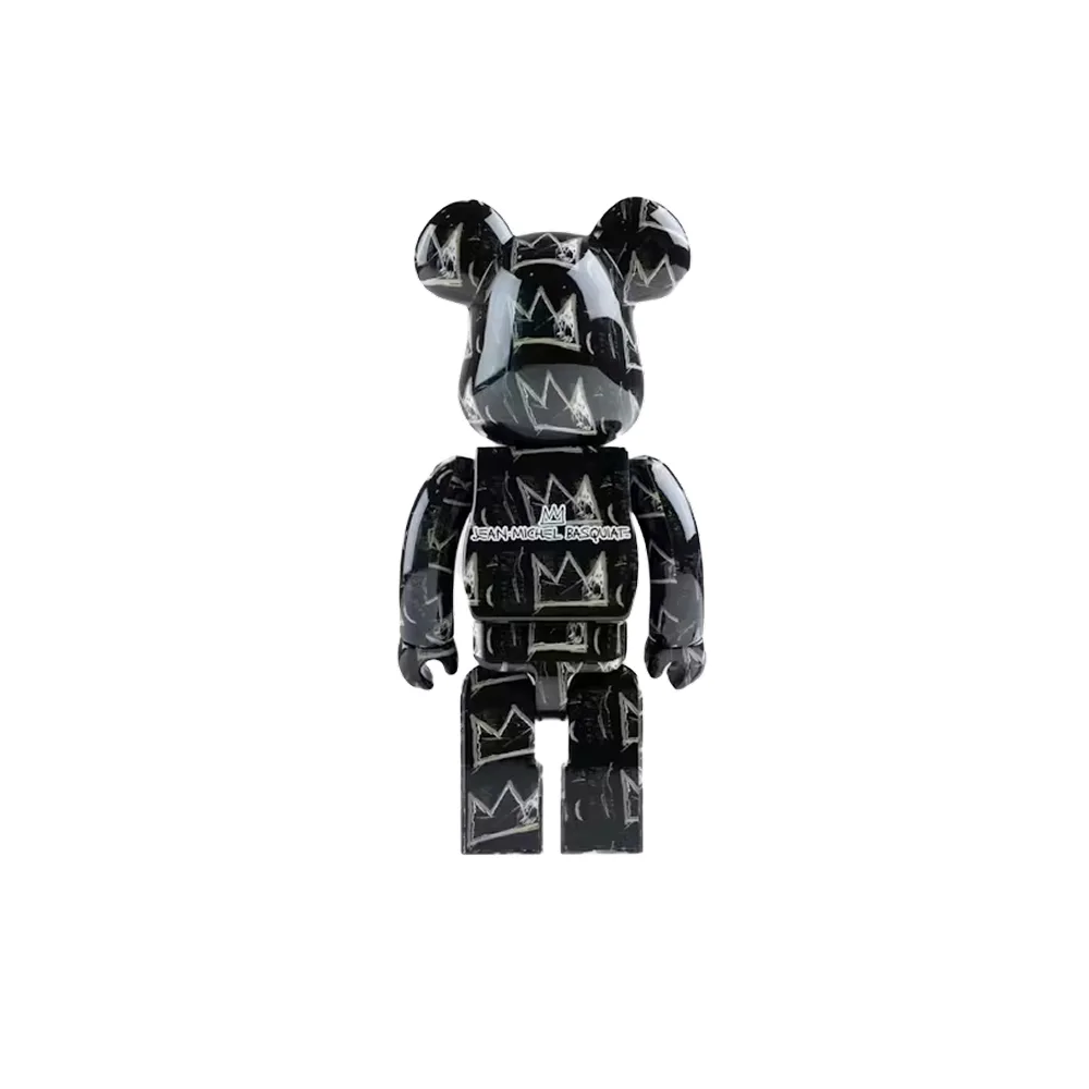 Дизайнерская игрушка Medicom Toy x Jean-Michel Basquiat 400%