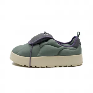 Слипоны Adidas Puffylette Silver Green