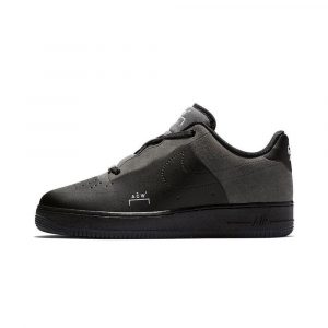 Кроссовки Nike ACW Air Force 1 черные, вид сбоку