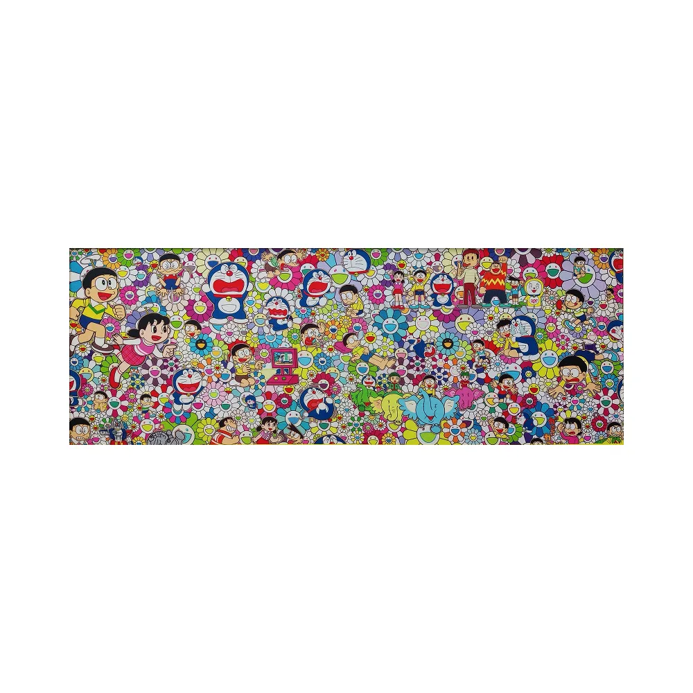 Takashi Murakami Hand Towel Doraemon Exhibition 2017 92cm