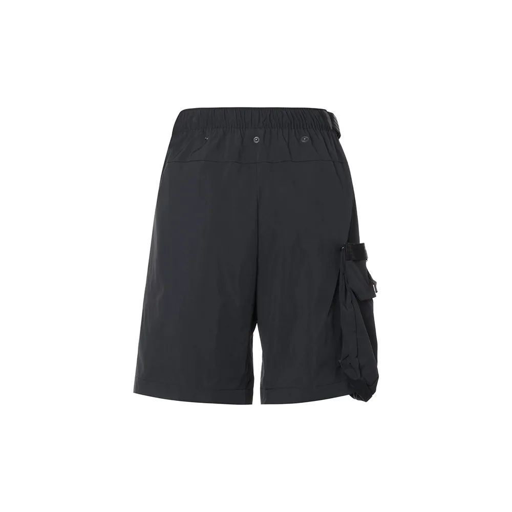 Nike Woven Unlined Cargo Solid Shorts Black