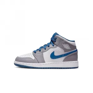 Nike Air Jordan 1 Mid GS "True Blue" DQ8423-014