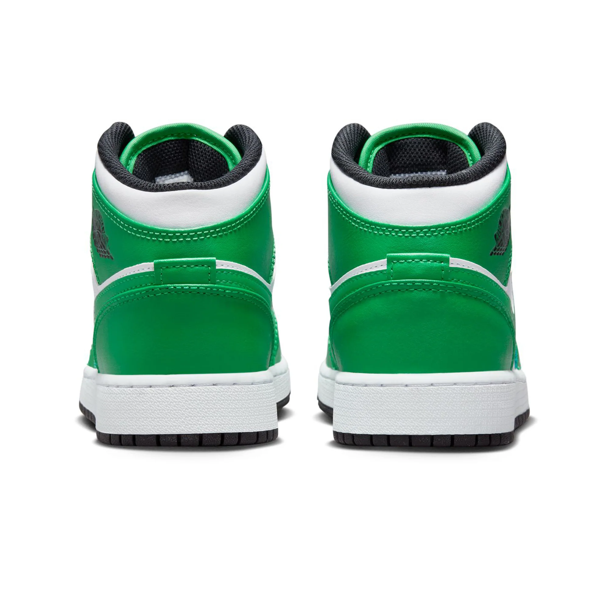 Кроссовки Nike Air Jordan 1 Mid 'Lucky Green' (GS)