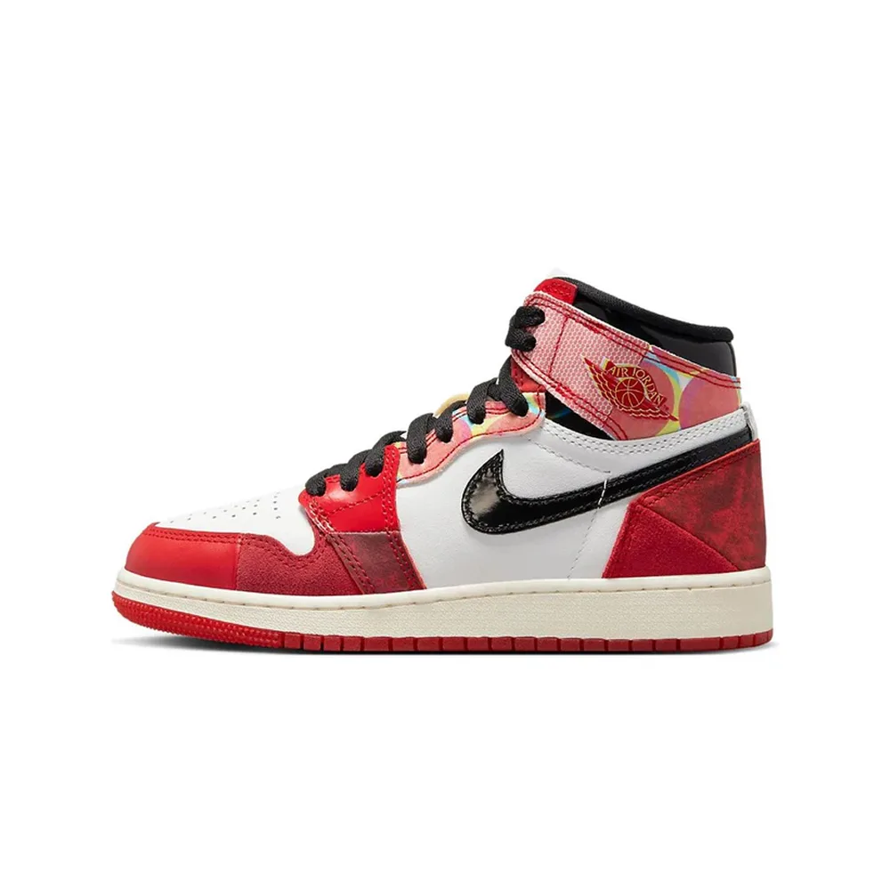 Кроссовки детские Nike Air Jordan 1 Retro High OG GS Spider-Man