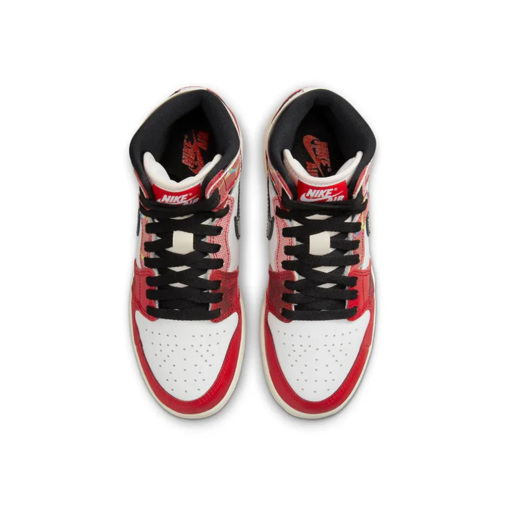 Кроссовки детские Nike Air Jordan 1 Retro High OG GS Spider-Man