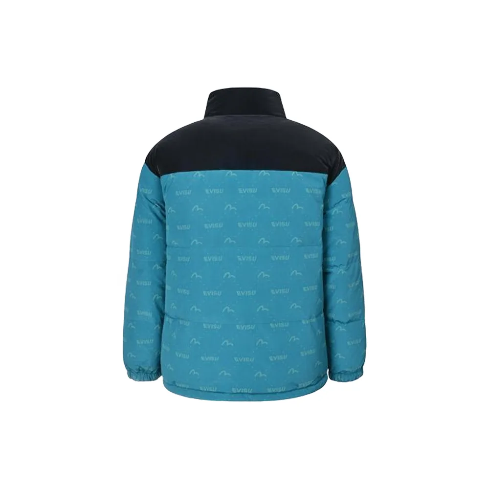 Пуховик Evisu Monogram Reversible Down Jacket