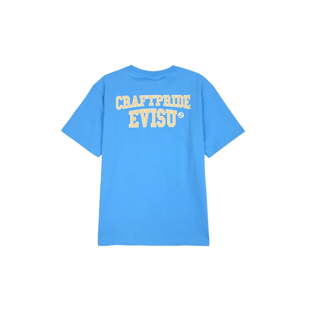 Evisu Сraftpride Back Print Tee Blue