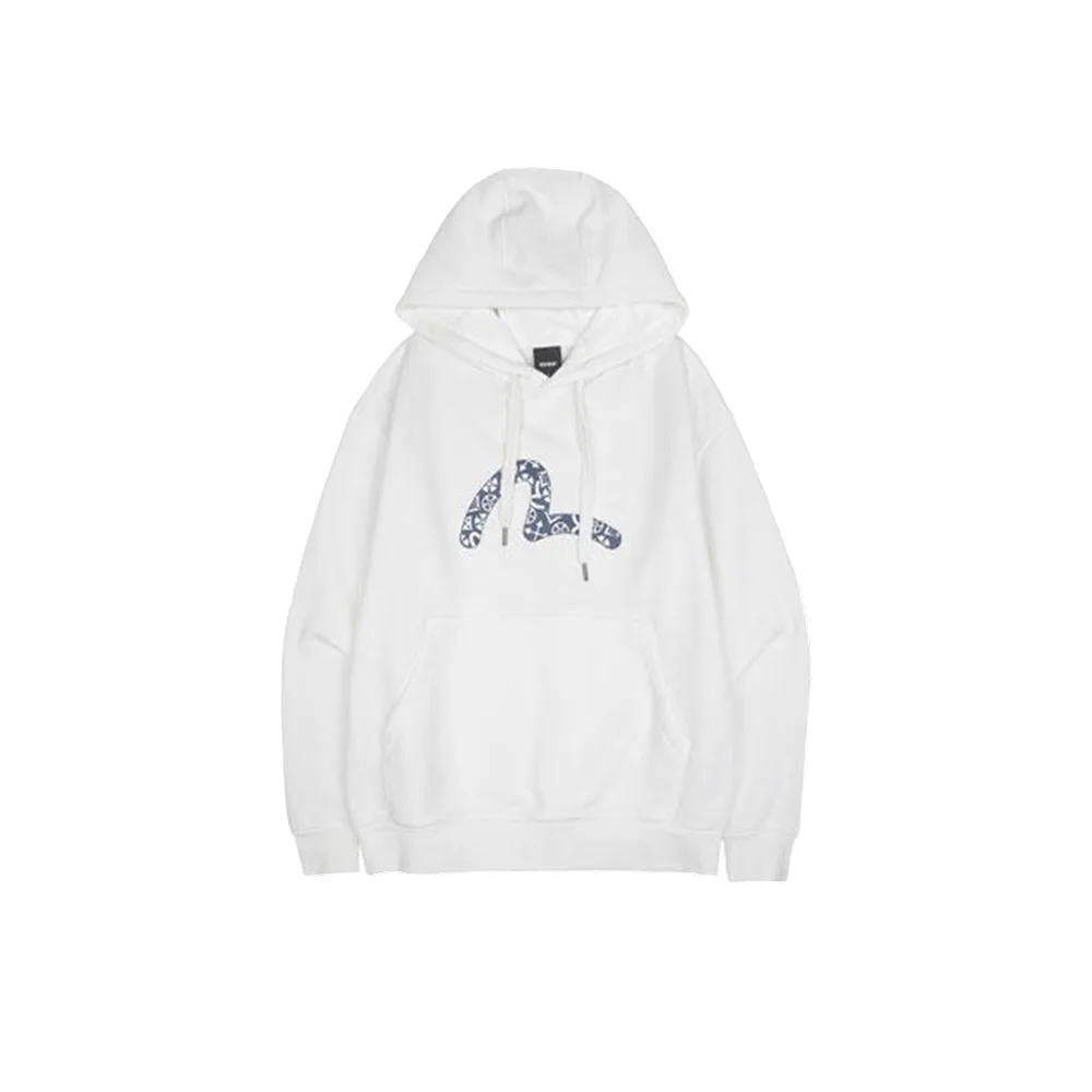 Evisu Flower Big Heels Loose Fit Hoodie