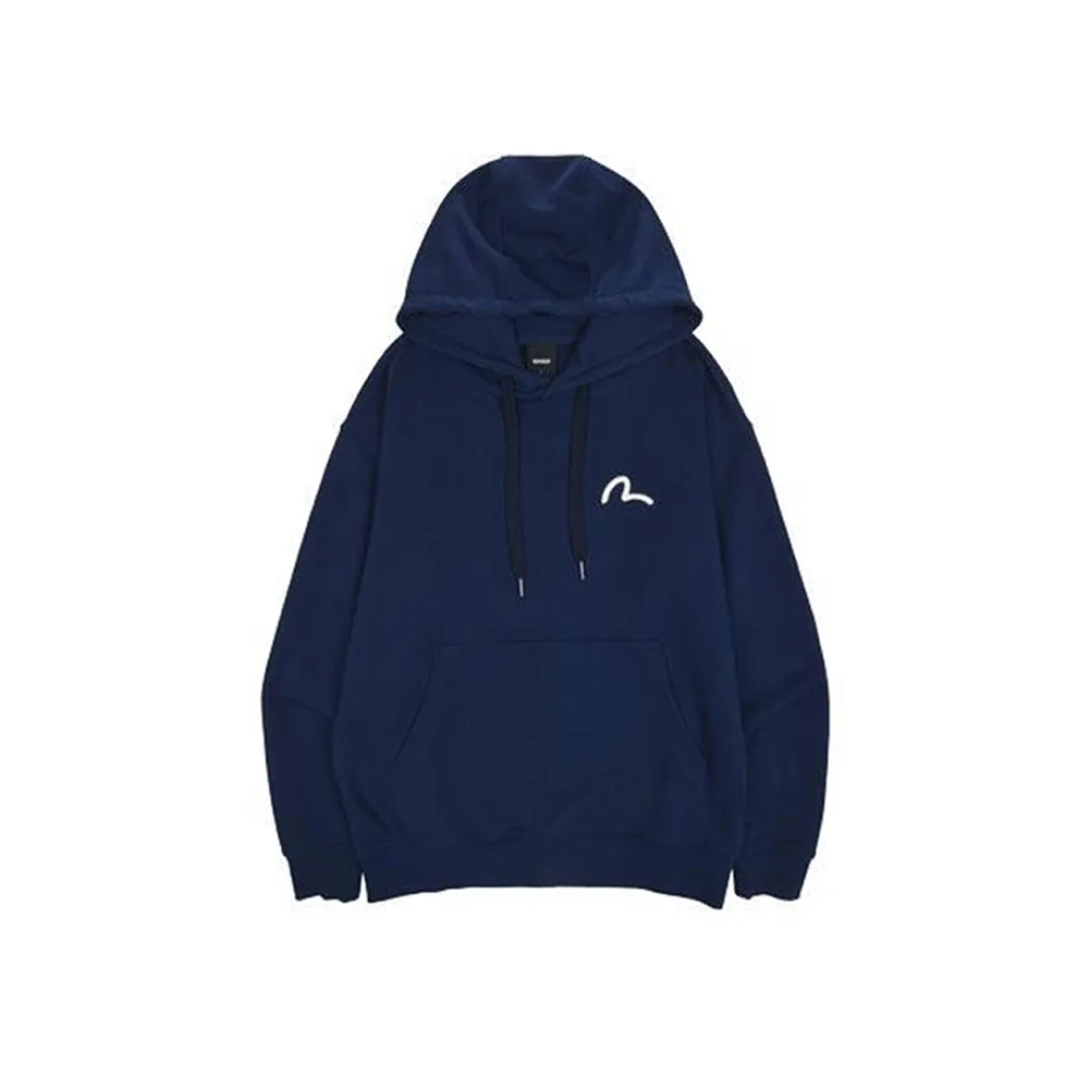Худи Evisu Unified Patch Print Hoodie Navy