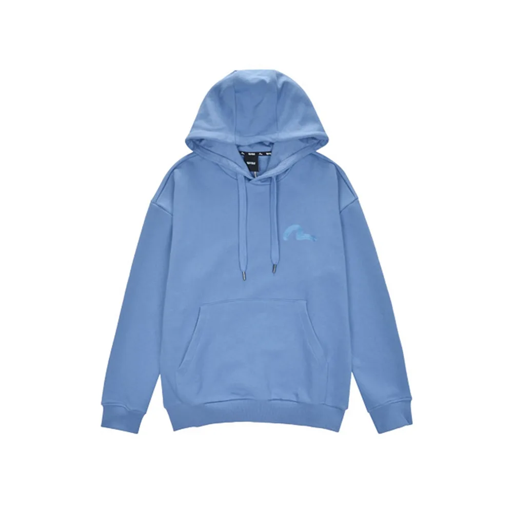 Evisu Seagull Print Hoodie Blue