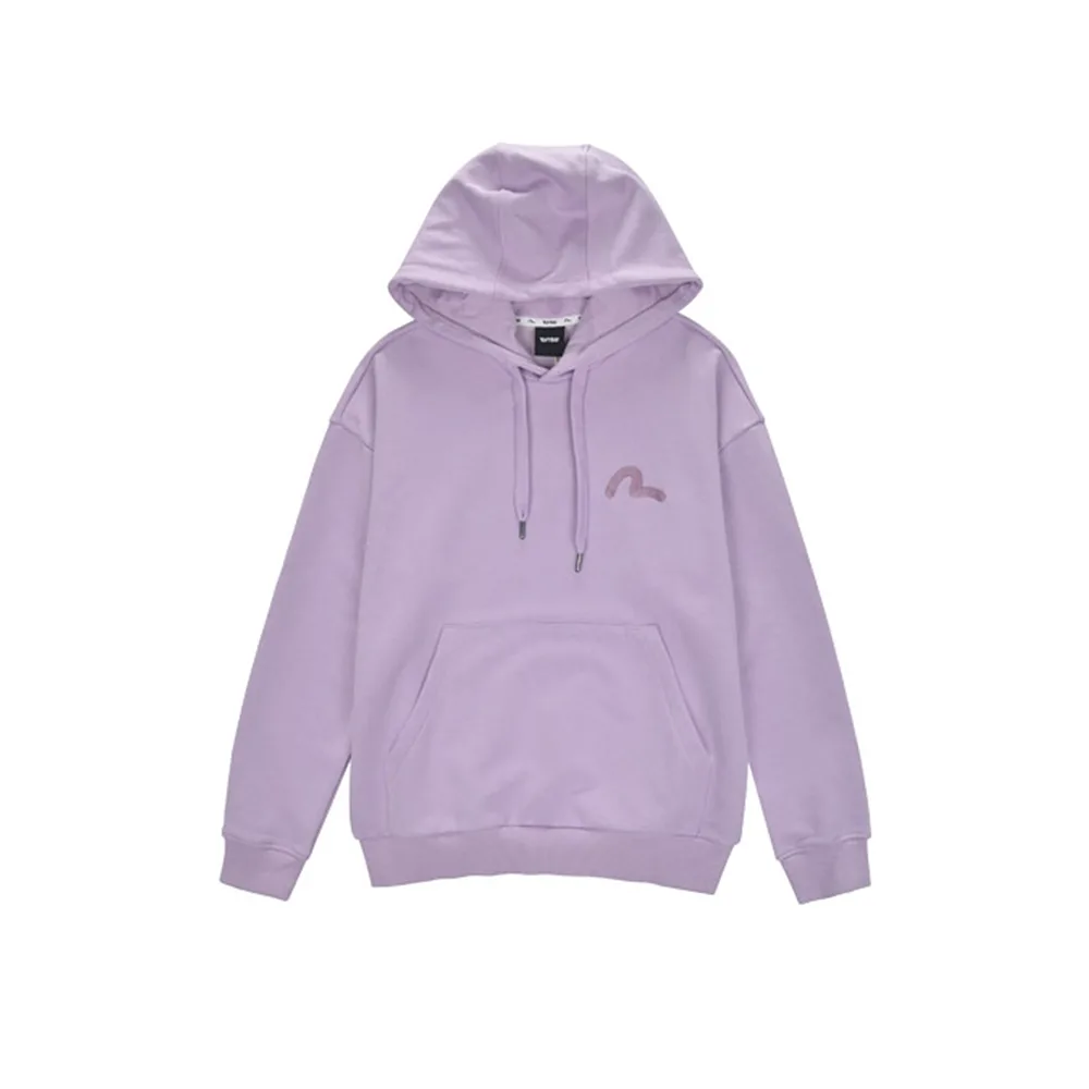 Evisu Towel Hoodie Purple