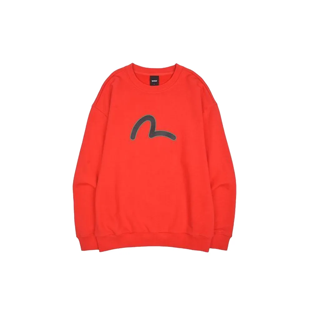 Свитшот Evisu Front Logo Sweatshirt Fire Red
