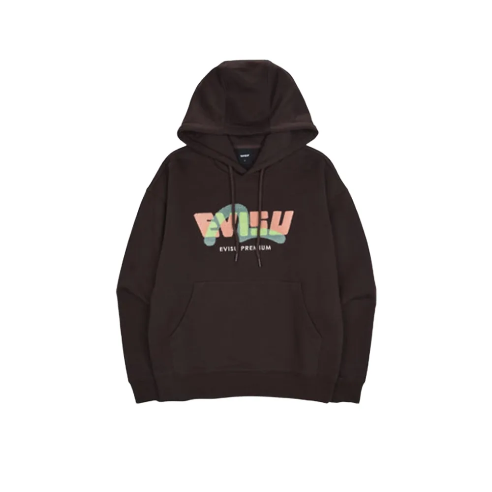 Evisu Block Hills Loose Fit Hoodie