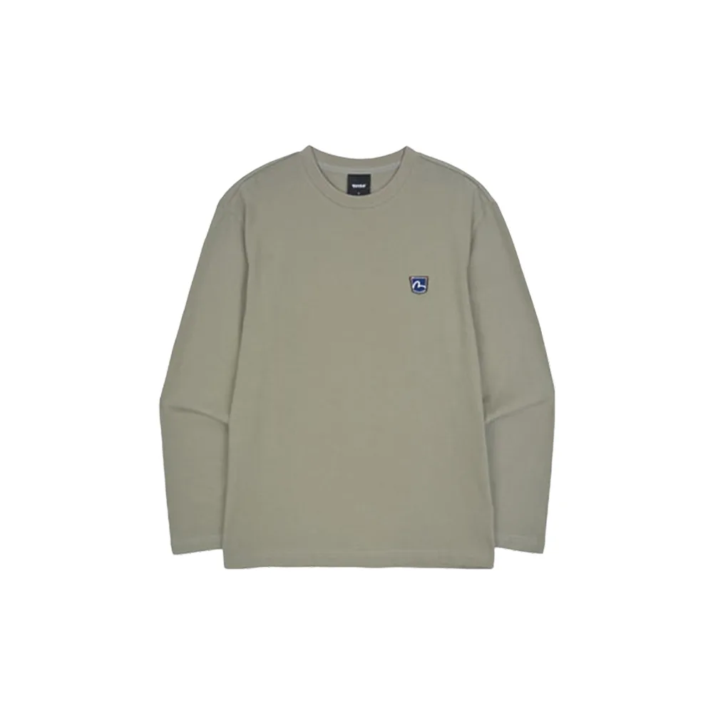 Evisu Denim Pocket LS T-shirt Light Khaki