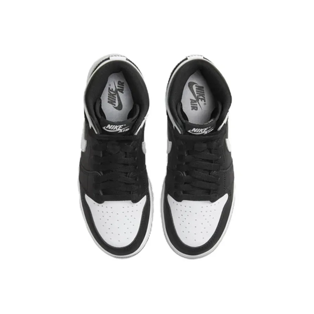 Кроссовки Nike Air Jordan 1 Retro High OG Black White (GS) FD1437-010