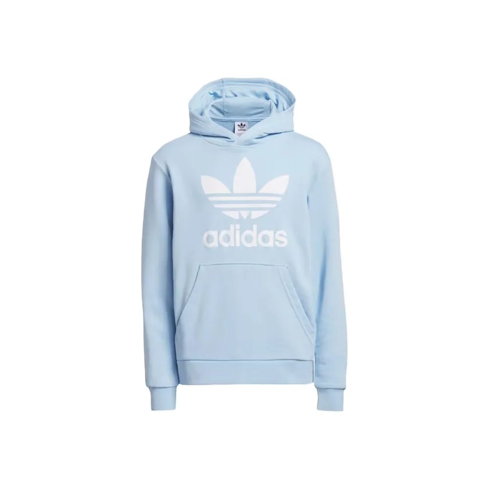 Adidas Originals Adicolor Classics Trefoil Hoodie Clear Sky