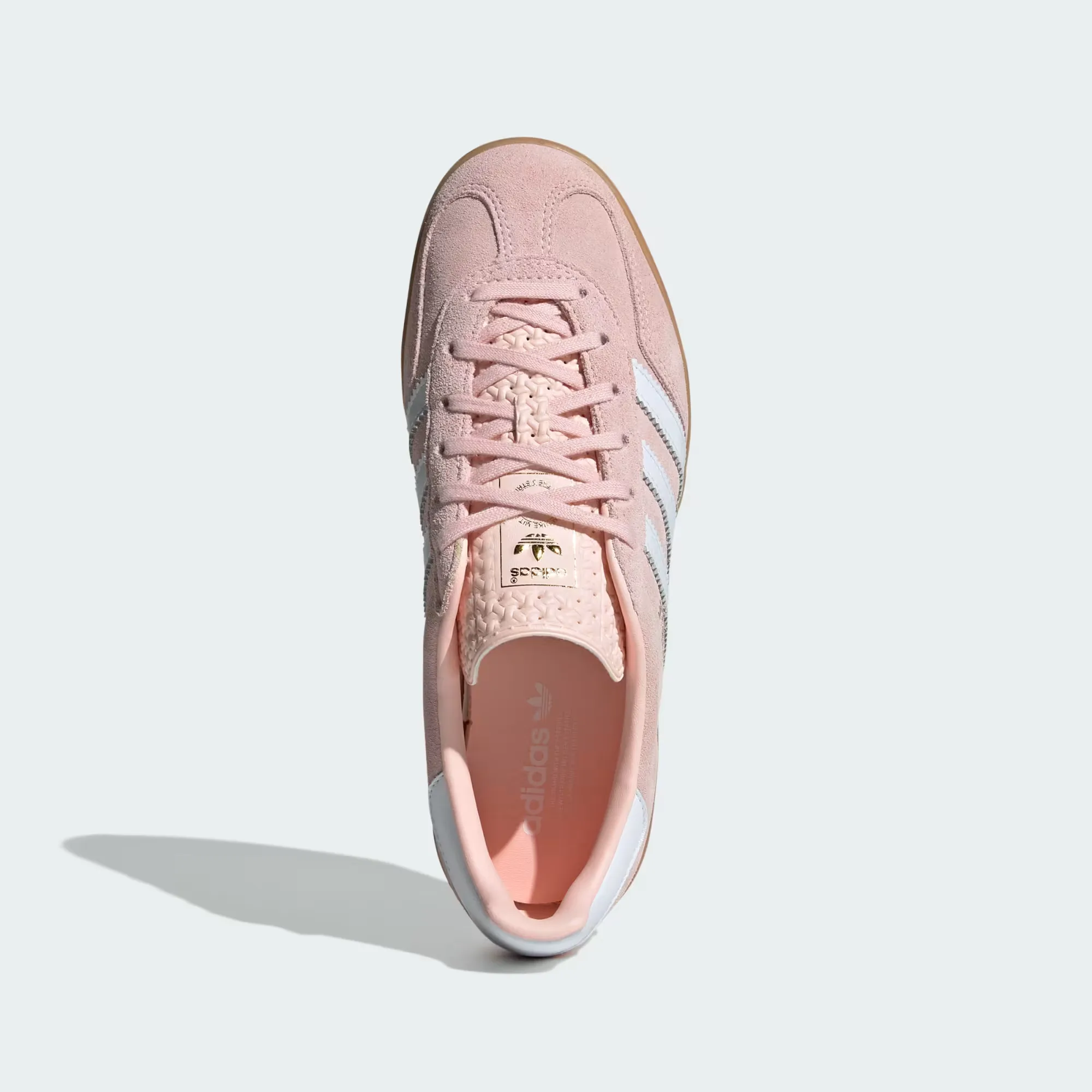 Кроссовки Adidas Gazelle Indoor 'Sandy Pink / Cloud White / Gum' (W)