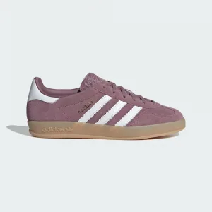Кроссовки Adidas Gazelle Indoor 'Shadow Fig / Cloud White / Gum' (W)