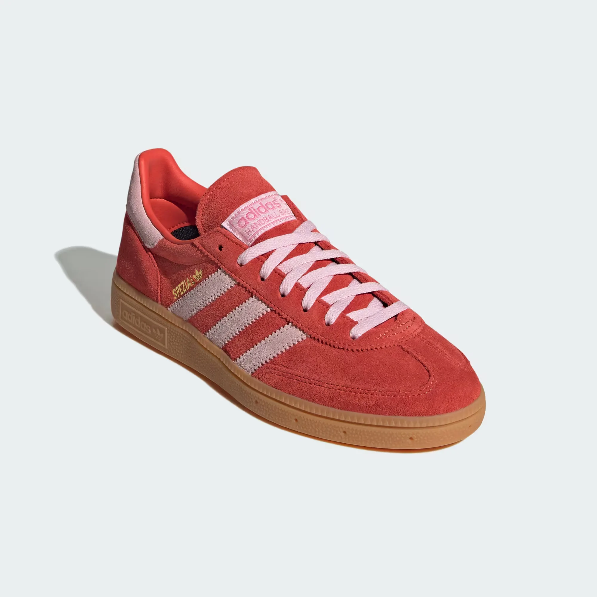 Кроссовки Adidas Handball Spezial 'Bright Red / Clear Pink / Gum' (W)