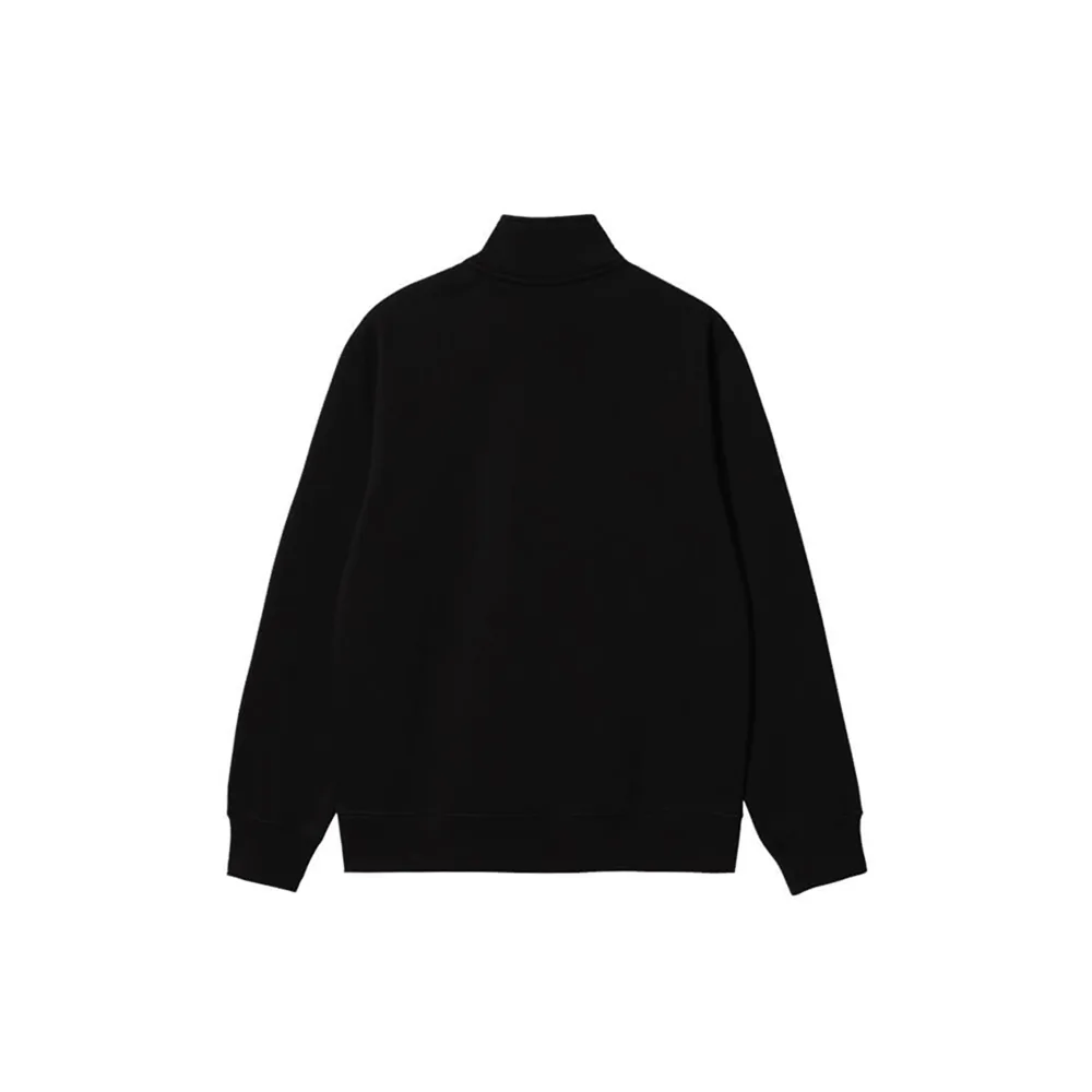 Свитшот Carhartt WIP Chase Neck Zip Sweatshirt Black