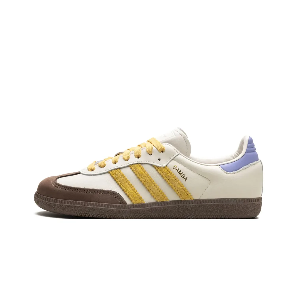 Кроссовки Adidas Samba OG Off White Violet Tone (Wmn's)