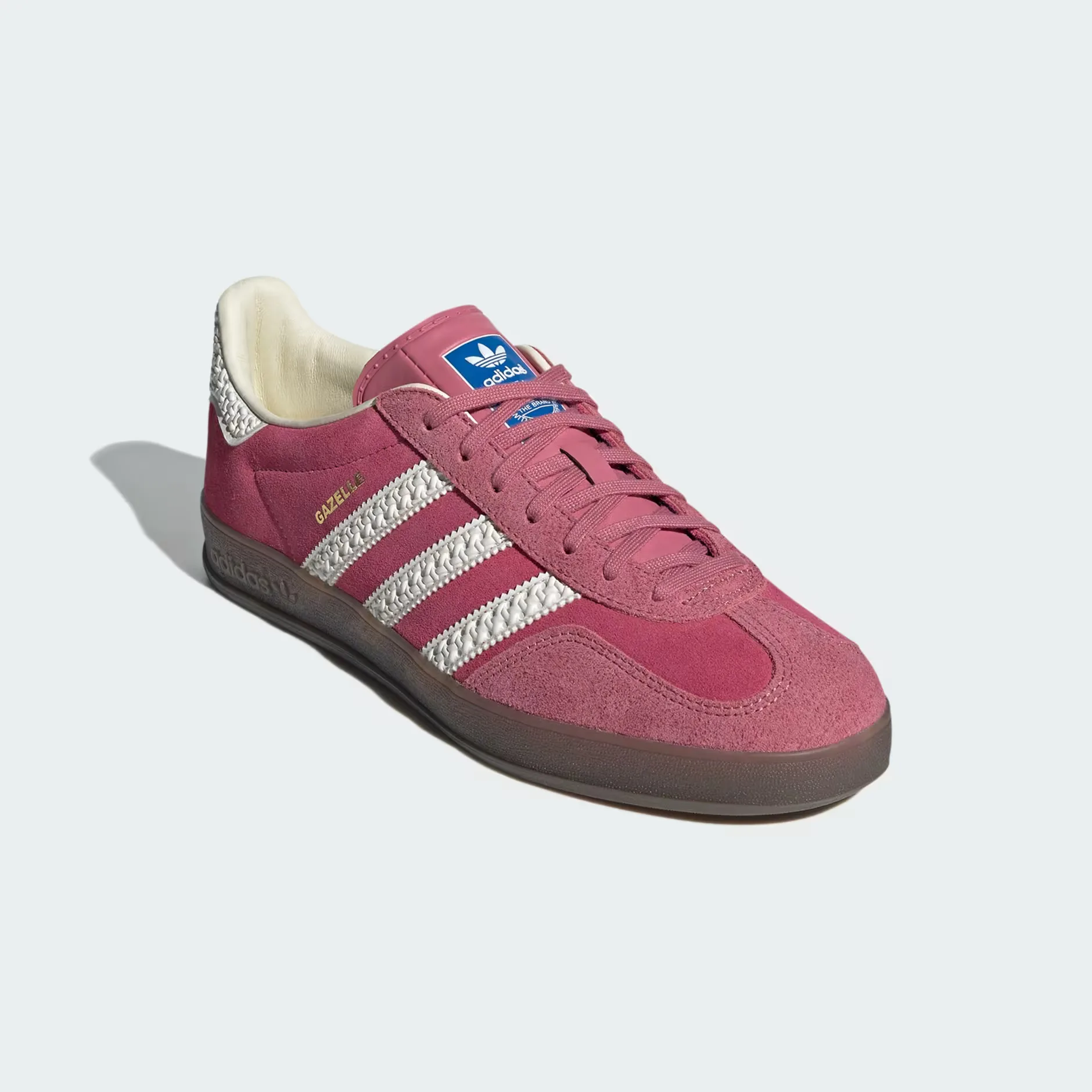 Кроссовки Adidas Gazelle Indoor 'Pink Cloud White'