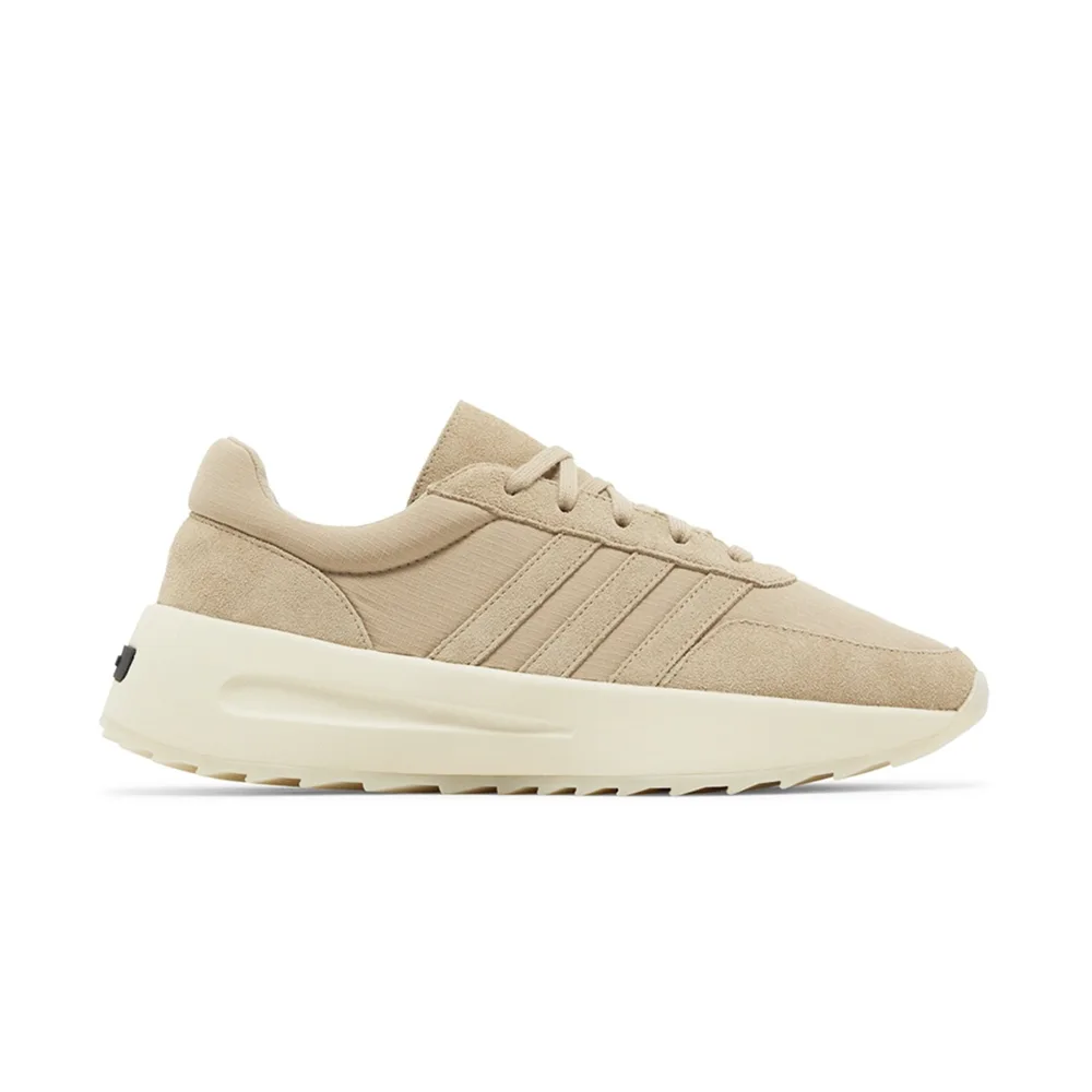 Кроссовки Adidas х Fear of God Athletics Los Angeles, Clay, бежевые с толстой подошвой, стильные и удобные
