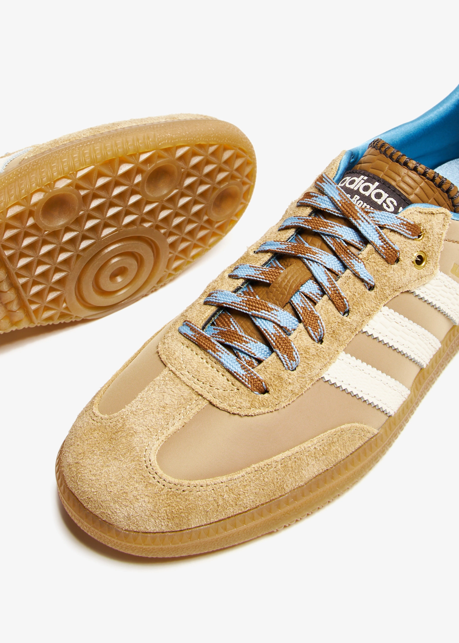 Кроссовки Adidas Samba Nylon x Wales Bonner 'Desert White'
