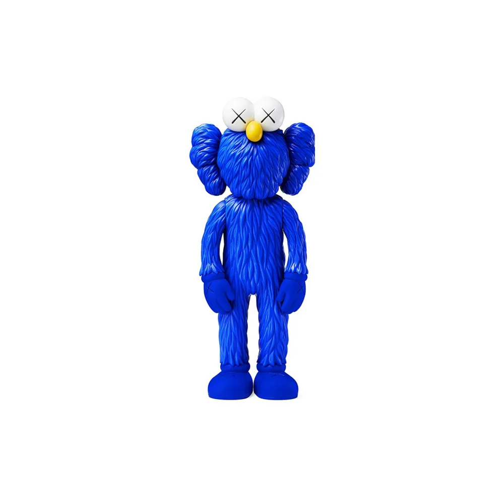 Дизайнерская игрушка KAWS BFF Open Edition Vinyl Blue