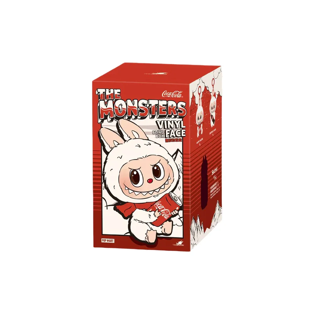 Дизайнерская игрушка Pop Mart Labubu The Monsters Coca-Cola
