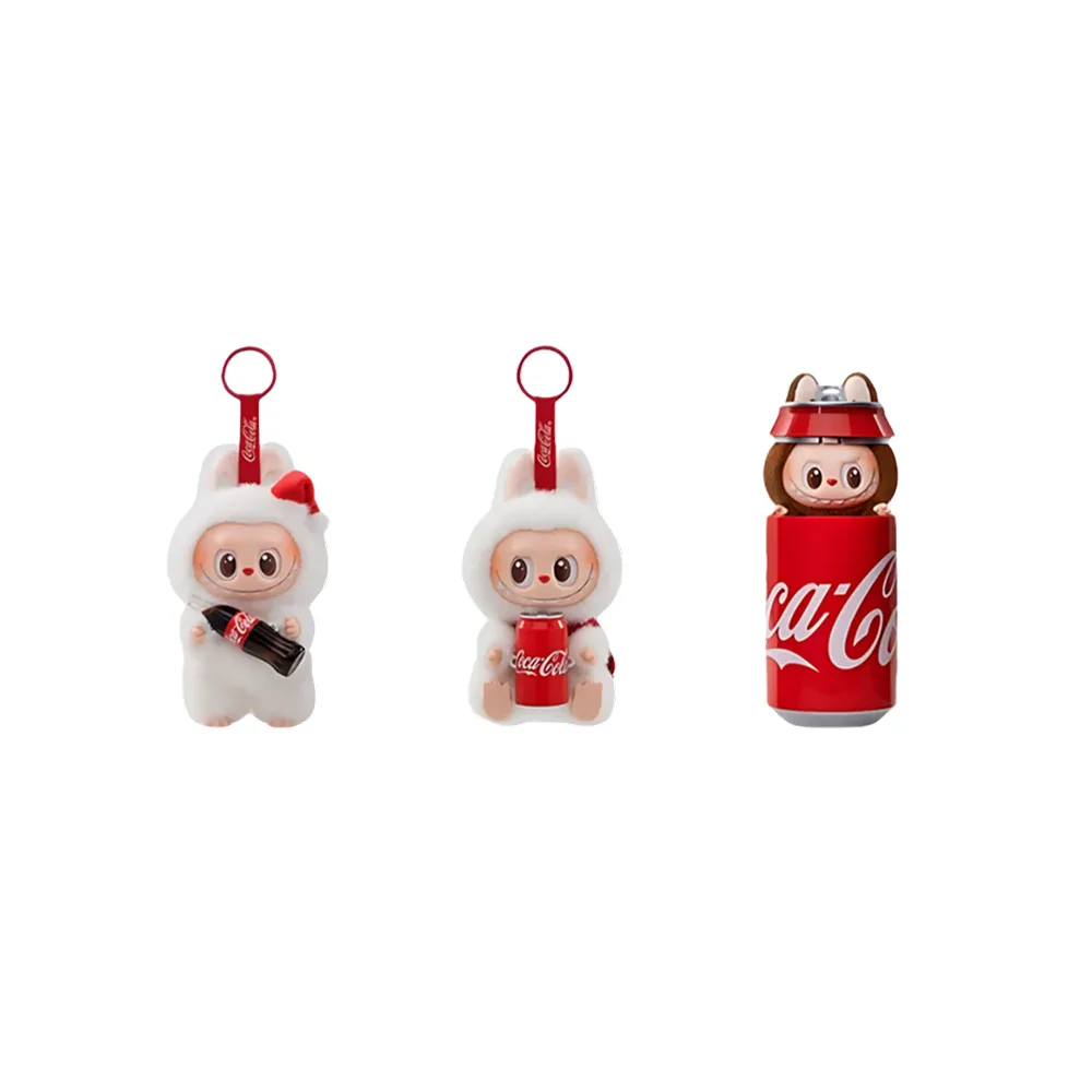 Дизайнерская игрушка Pop Mart Labubu The Monsters Coca-Cola
